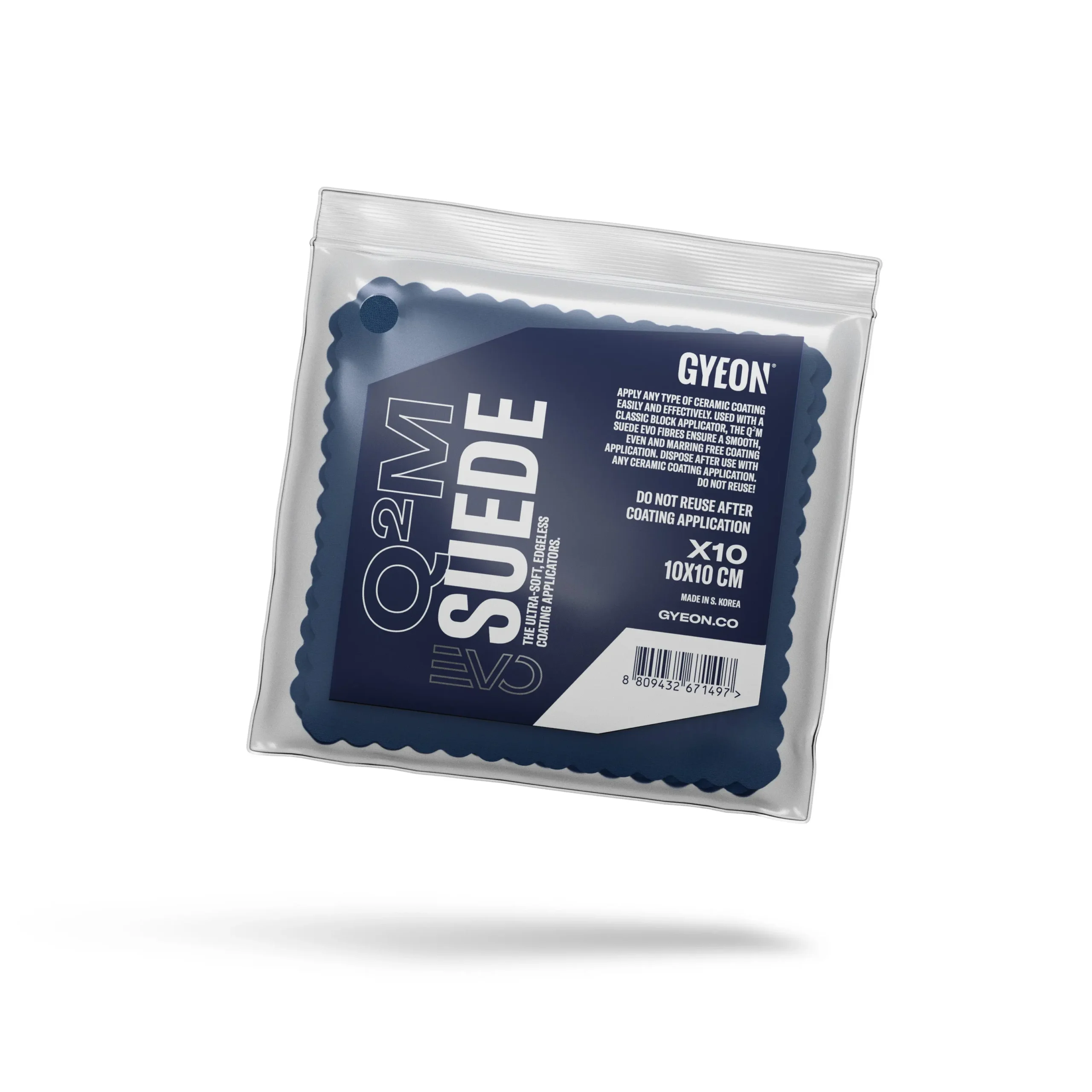 GYEON Q²M Suede EVO aplikatoriaus šluostės dangoms