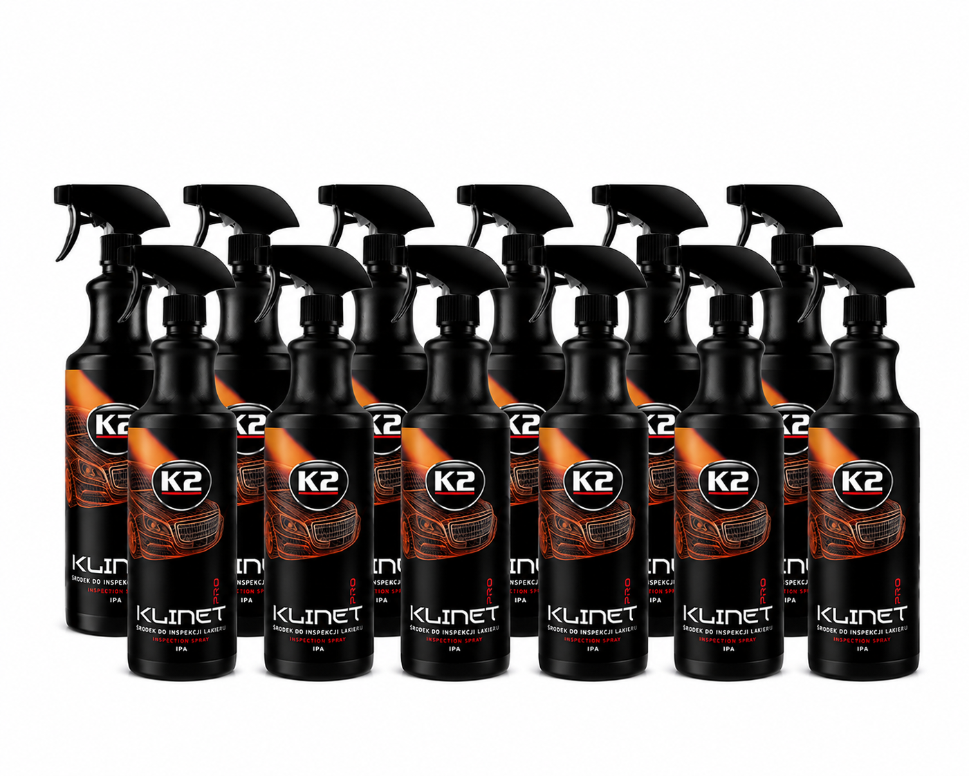 K2 KLINET PRO PAVIRŠIAUS NURIEBALINTOJAS 1L. 12 vnt