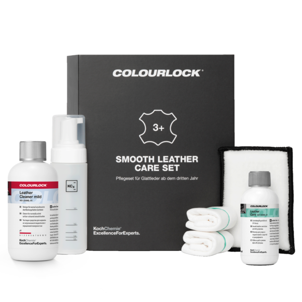 Koch-Chemie Colourlock Smooth Leather Care Set – Odos priežiūros rinkinys odai