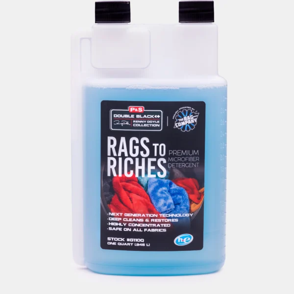 P&S Rags To Riches – profesionalus mikropluošto šluosčių ploviklis 946ml