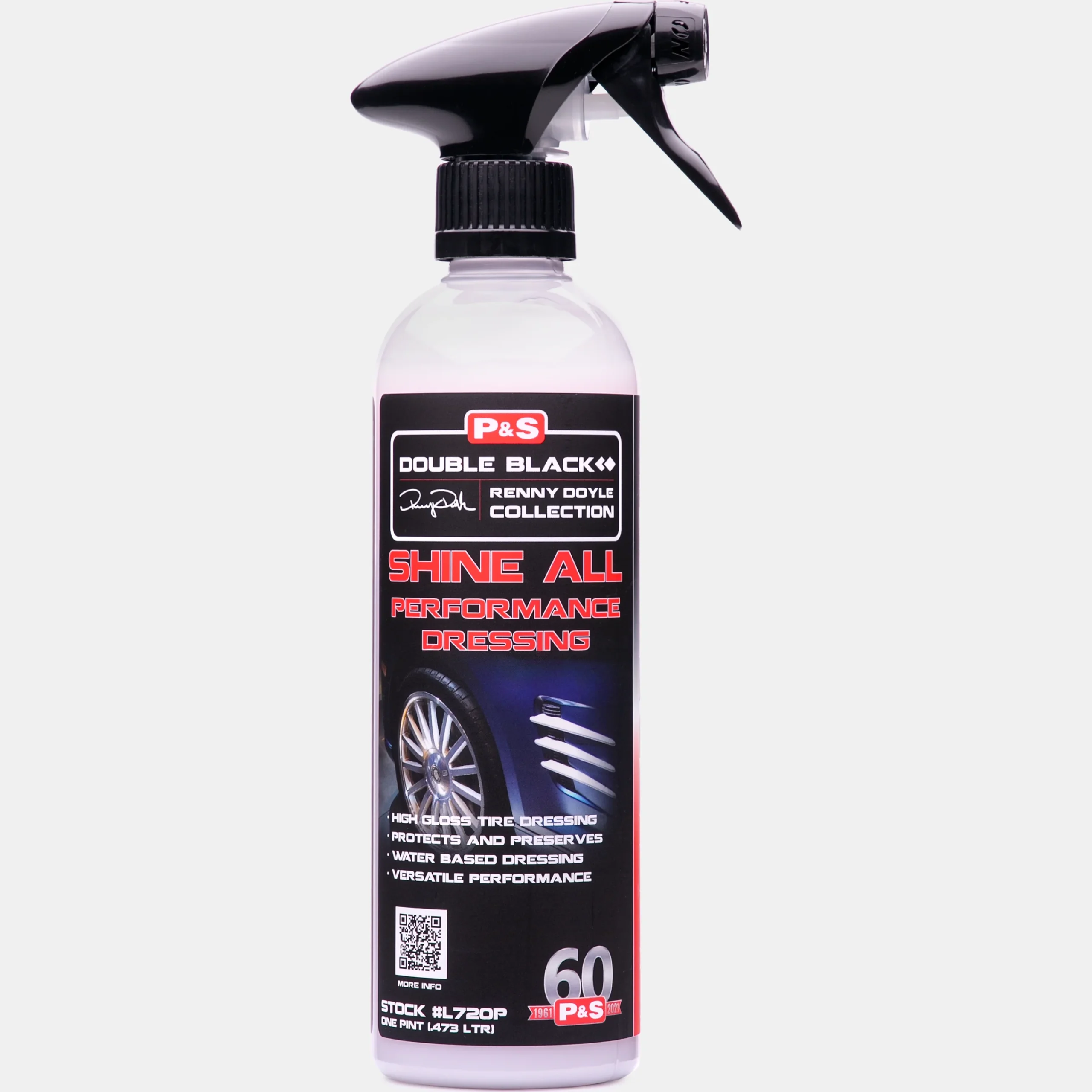 P&S Shine All – padangų ir plastikų juodintojas